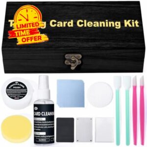 Lunza Trading Card Cleaning Kit – Boost Grading Score & Restore Collectible Value | Safe for Trading