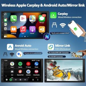 with Wireless CarPlay & Android 13 Auto