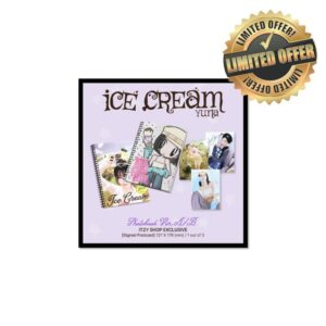 YUNA (IT.ZY) Ice Cream [Photobook Ver.] 1st Mini Album (A Ver.)