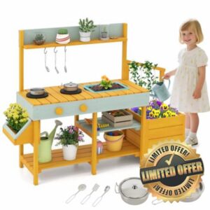 GYMAX Kids Mud Kitchen
