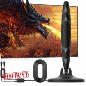 Digital Indoor TV Aerial for Smart TV and Older