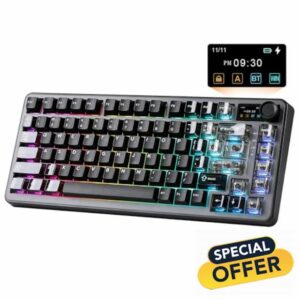 YUNZII B75 PRO MAX QMK/VIA Wireless Mechanical Keyboard
