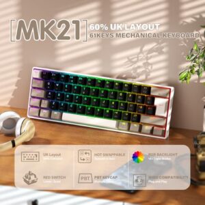 60% Percent Wired Mechanical Keyboard