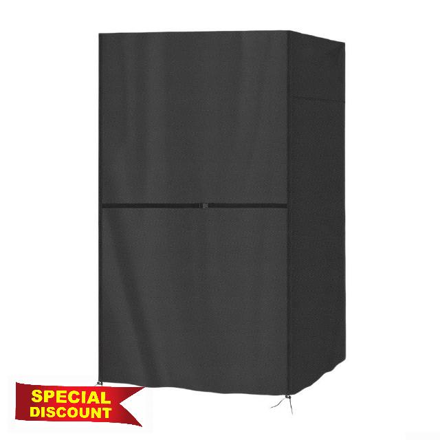 Single Person Sauna Cover Waterproof 210D Oxford Fabric with Silver PU Coating for Indoor Outdoor Use with Secure Buckle Straps and Zipper Access 97x109x193cm(210D)