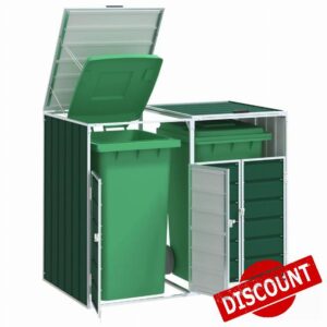 Steel Wheelie Bin Storage Unit
