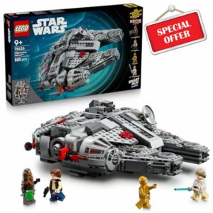 LEGO Star Wars 75426 SMART Play: Millennium Falcon Model - Compatible Interactive Toy Set incl. 4 SMART Tags and 4 Minifigures - Gift Idea for 9+ Year Old Boys