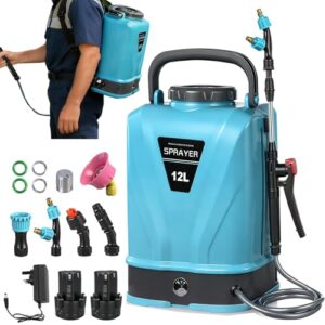 12V Electric Garden Knapsack Sprayer with 5 Mist Nozzle
