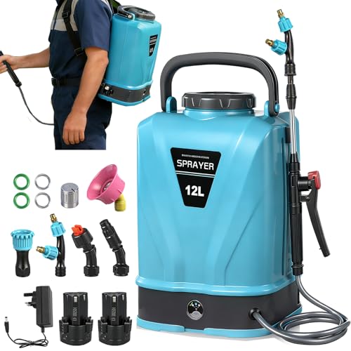 12V Electric Garden Knapsack Sprayer with 5 Mist Nozzle