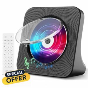 ﻿Portable Bluetooth CD Player
