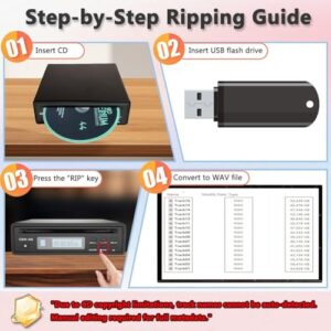 Bluetooth Car Adapter with USB Ripping Function