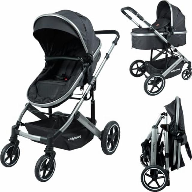 RichBaby Cruise Pramette - Reversible Seat