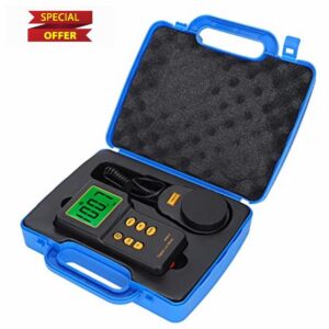Illuminance Meter Luminance Meter Photometer High Sensitivity Accurate Measurement Data Retention 3 Gear Photometric Testing for Scientific Research Industrial Use Plastic 14.7x8cm
