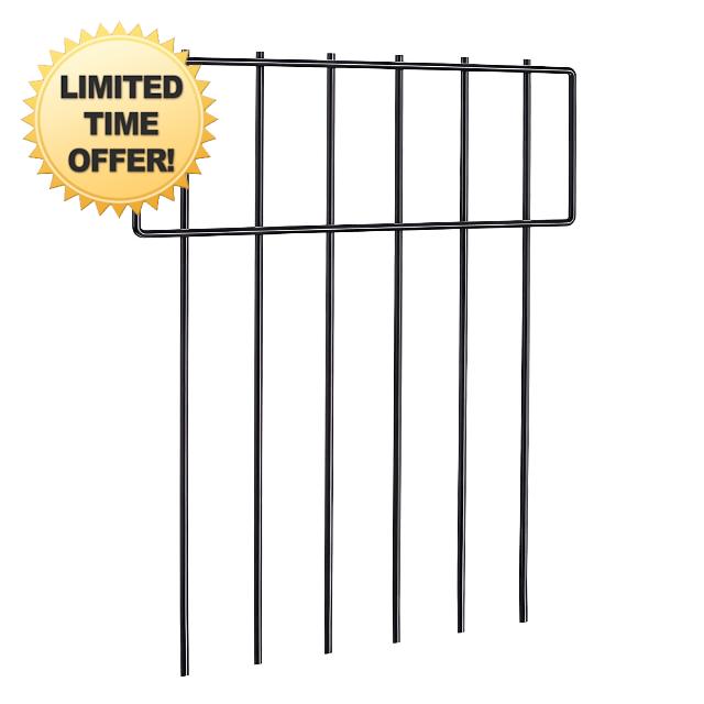 25 Pack Garden Animal Barrier Fence