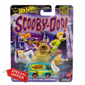 Hot Wheels Premium | Pop Culture | Collectable Cars | HXD63 | Scooby-Doo The Mystery Machine | JBL63