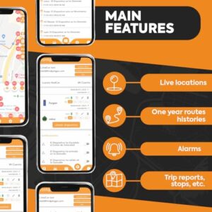 Motorcycles and Other Vehicles | Easy Installation | Real Time Location | Fleets | Speed Alerts | Anti-Theft | GPS Car Locator (OBD 4G)