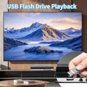 Multi Region Free Blu Ray DVD CD Player for TV with 1080P HD Resolution