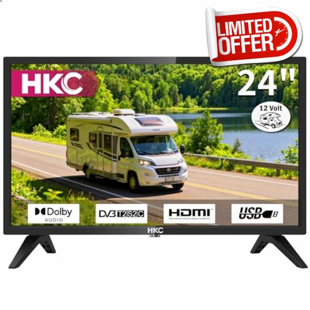 HKC 24 inch 12 Volt HD TV