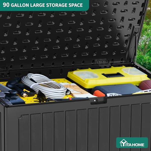 Waterproof Storage Bench for Patio Furniture