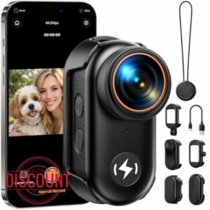 4K POV Camera with 64GB Card