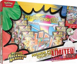 Pokémon TCG: Mega Evolution—Ascended Heroes Premium Poster Collection—Mega Gardevoir (1 Foil Promo Card