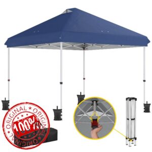 Outsunny 3 x 3 m Pop Up Gazebo with Wheels