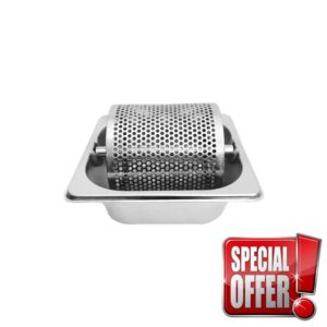 Strong Butter Applier for Frying Cooking Uniform Melt Spread on Breads Buns Commercial Kitchen Essential Commercial Butter Drum for Grilling