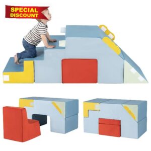 COSTWAY Soft Play Climbing Blocks