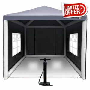 Gorilla Gazebo INFLATABLE Pop Up 3x3m Gazebo