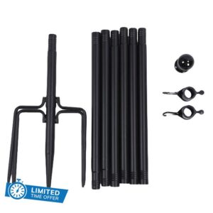 10FT Flag Pole for Garden