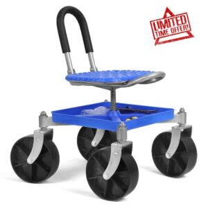 2-in-1 Garden Kneeler and Seat with Handles
