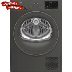 C HD 93M GG UK 9kg Heat Pump Tumble Dryer – Graphite | Energy-Efficient Gentle Drying | Sensor Drying | Freshen Up Function | Anti-Allergy Programme | Reverse Tumble | Quiet Performance           [Energy Class A++]