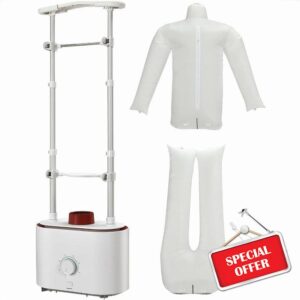 Portable Dryer 1100W Automatic Garment Steamer with Timing Function - Fast Drying and Ironing Machine for Apartments