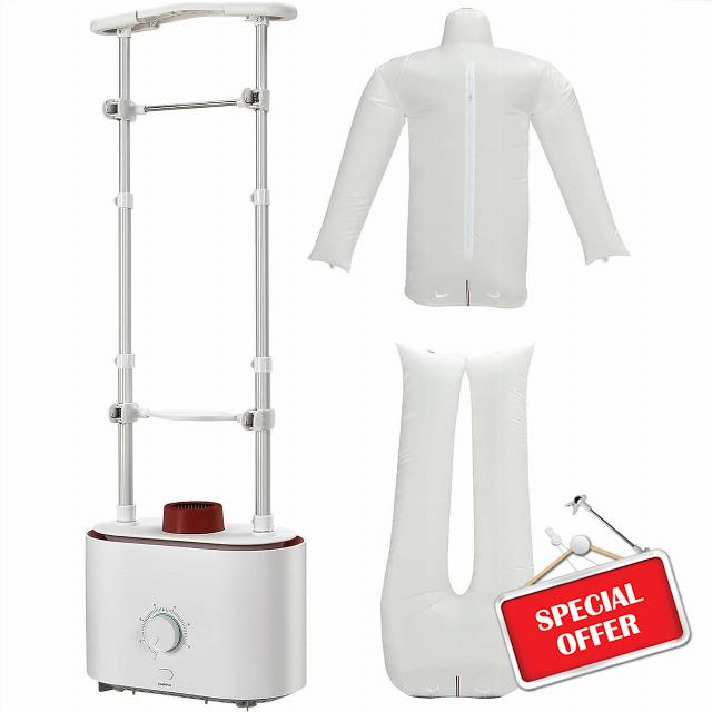 Portable Dryer 1100W Automatic Garment Steamer with Timing Function - Fast Drying and Ironing Machine for Apartments