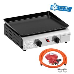 2 Burner Portable Propane Gas Barbecue Grill