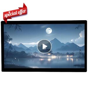 Photo Frame Digital Electronic Wall Advertising Machine Advertising Media Player Support Resolution HD Quality Landscape/Portrait Switching+looping+smart Split Screen 27"