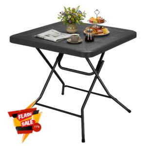 Clevich Folding Garden Table 80x80x74cm