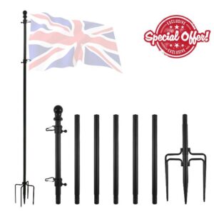 10FT Flag Poles for Garden