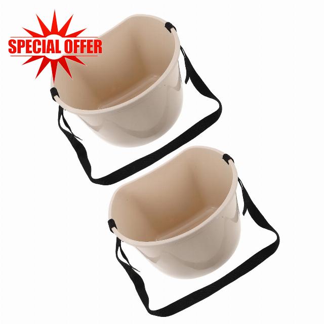 2pcs Portable Fruit Picking Bucket Basket with Ergonomic Strap