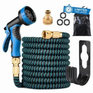 High-quality flexible garden hoses with robust triple latex core