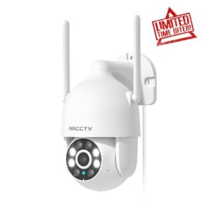 4MP 2.4G/5GHz Security Camera Outdoor