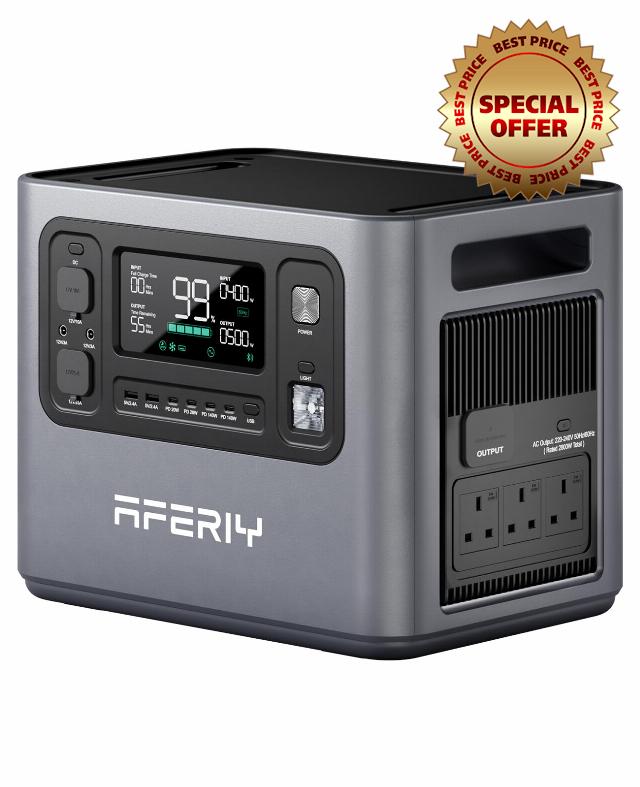 AFERIY New 2025 Portable Power Station 2800W