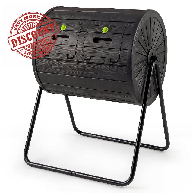 COSTWAY 142L Tumbling Composter