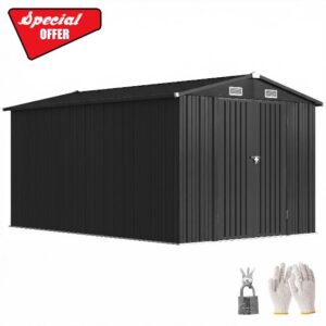 Outsunny 12 x 8 ft Garden Shed