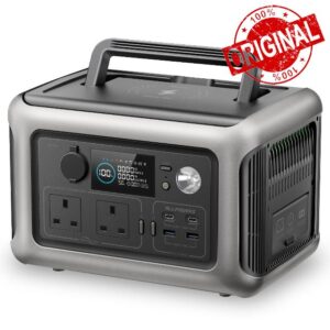 ALLPOWERS R600 Portable Power Station: 299Wh LiFePO4 Battery with 600W AC/100W USB-C Output Generator - 1 Hr Fast Charging Solar Generator for Outdoor Camping Fishing Picnics Christmas lights