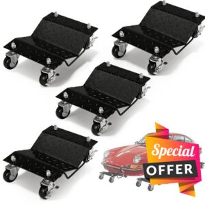 4Pcs Tire Wheel Dollies