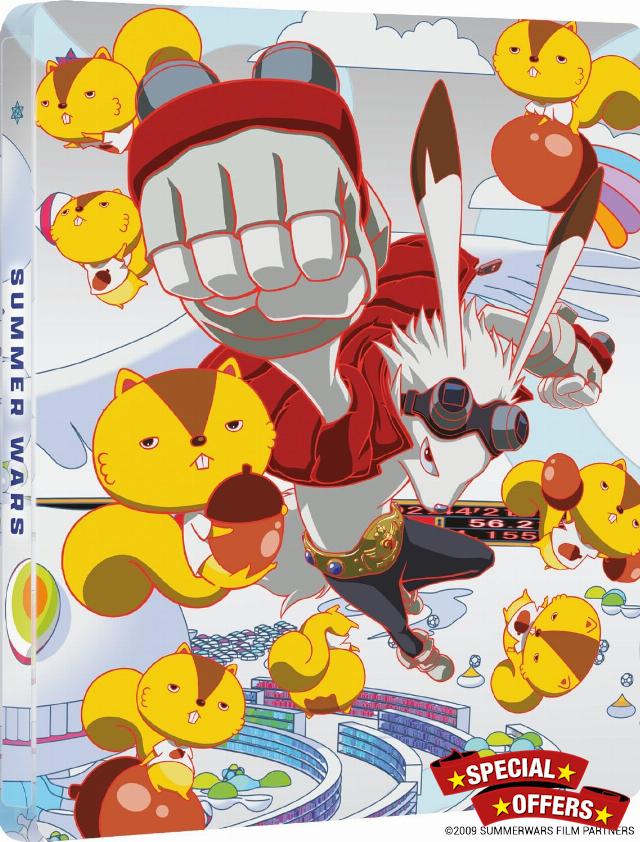 Summer Wars Steelbook [4K UHD + Blu-ray] Limited Editio
