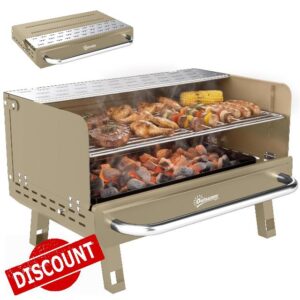 Outsunny Portable BBQ Grill