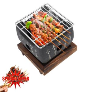 Mini Japanese Grill Made of Aluminium Alloy