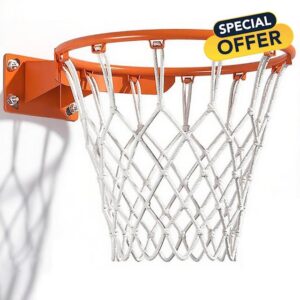 Heavy-Duty Basketball Hoop with Shock-Absorbing Spring