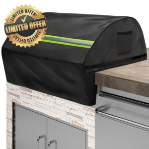 Built in Grill Cover for DCS 30-Inch - Heavy Duty 600D Waterproof with Reflective Strips and Plush Lining